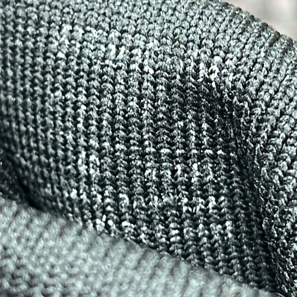 Zara fabric knit booties with shiny black heel size 39 - Picture 9 of 11